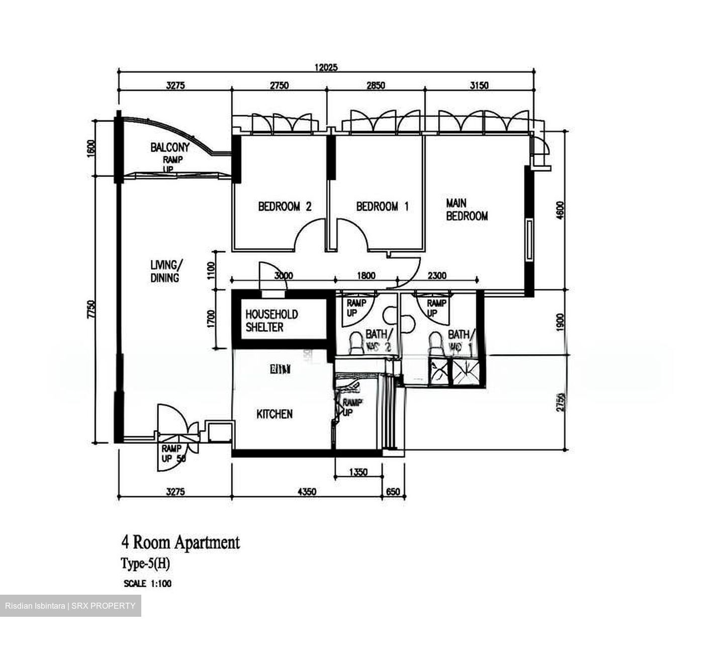 Blk 443 Jade Spring @ Yishun (Yishun), HDB 4 Rooms #584817381